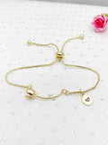 Tulip Bracelet, Gold Tulip Flower Gift, Bolo Bracelet, Personalized Gift, N2189B