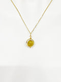 Tiger Eye Necklace, Tiger Eye Earrings, Natural Tiger Eye, Gemstone Jewelry, N5178A