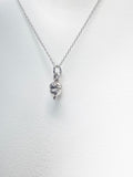 Silver Acorn Necklace, Autumm Fall Gift, N727B
