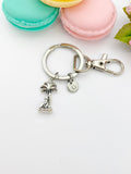 Men Sit Under Coconut Tree Keychain Personalize Gifts, DN201
