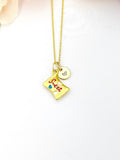 Gold Candy Sweet Necklace Personalized Gifts, N5187