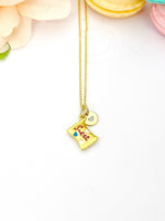 Gold Candy Sweet Necklace Personalized Gifts, N5187