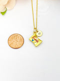 Gold Candy Sweet Necklace Personalized Gifts, N5187