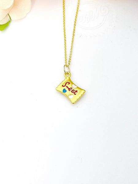 Gold Candy Sweet Necklace Birthday Gifts, N5187A