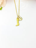 Gold High Heel Boot Necklace Personalized Gifts, N5190