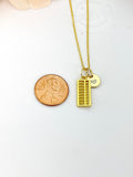 Gold Abacus Necklace Birthday Gifts, N5196A