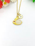 Gold Rabbit Necklace Birthday Gifts, Personalized Gifts, N5204