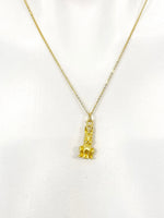 Gold Rabbit Necklace Birthday Gifts, N5205A