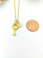 Gold Goblet Necklace Birthday Gifts, N5206A
