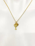 Gold Goblet Necklace Birthday Gifts, Personalized Gifts, N5206