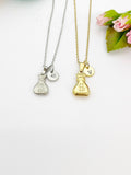 Gold Money Bag Necklace, Silver Money Bag Necklace, Luck Gift, Personalized Gifts, N5153