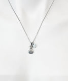 Silver Money Bag Necklace, Luck Gift, Personalized Gifts, N5153-A