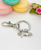Manatee Keychain, Manatee Seal Sea Cow Ocean Fish Charm, Personalized Gift, N5156
