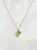 Gold Mangoes Fruit Necklace Birthday Gifts, Personalized Gifts, N5211
