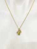 Gold Mangoes Fruit Necklace Birthday Gifts, Personalized Gifts, N5211