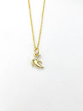 Gold Banana Necklace Fruit Foodie Gift, Birthday Gifts, Personalized Gifts, N5214A