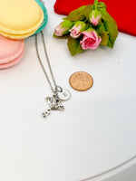 Frog Necklace, Frog Bracelet, Girlfriends Gift, Personalized Gift, N5034A