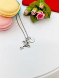 Frog Necklace, Frog Bracelet, Girlfriends Gift, Personalized Gift, N5034A