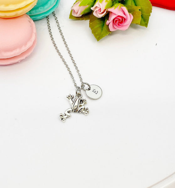 Frog Necklace, Frog Bracelet, Girlfriends Gift, Personalized Gift, N5034A