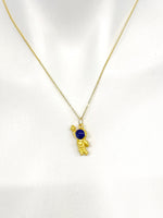 Gold Astronaut Reach Star Necklace, Birthday Gifts, N5185A