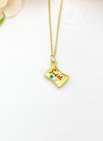 Gold Candy Sweet Necklace Birthday Gifts, N5187A