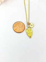 Gold Owl Necklace Birthday Gifts, N5194A
