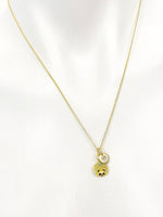 Gold Panda with Bamboo Necklace, Birthday Gifts, Personalized Gifts, N5199