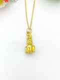 Gold Rabbit Necklace Birthday Gifts, N5205A