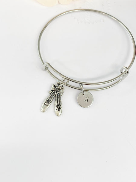 Ballet Shoe Bracelet or Ballet shoe Necklace Birthday's Gifts, Personalized Gifts, N4571A
