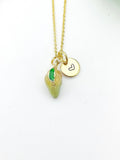Gold Mangoes Fruit Necklace Birthday Gifts, Personalized Gifts, N5211