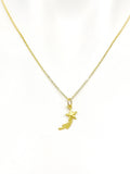 Gold Shooting Star Necklace Birthday Gifts, Personalized Gifts, N5215A