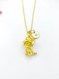 Gold Dragon Necklace Dragon Chinese Zodiac Signs, Birthday Gifts, Personalized Gifts, N5216