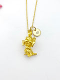 Gold Dragon Necklace Dragon Chinese Zodiac Signs, Birthday Gifts, Personalized Gifts, N5216