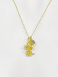 Gold Dragon Necklace Dragon Chinese Zodiac Signs, Birthday Gifts, Personalized Gifts, N5216