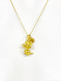 Gold Dragon Necklace Dragon Chinese Zodiac Signs, Birthday Gifts, Personalized Gifts, N5216