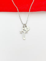 Jesus Cross Necklace Stainless Steel Jewelry, Birthday Gifts, Personalized Customized Gifts, N5233