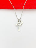 Jesus Cross Necklace Stainless Steel Jewelry, Birthday Gifts, Personalized Customized Gifts, N5233