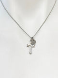 Jesus Cross Necklace Stainless Steel Jewelry, Birthday Gifts, Personalized Customized Gifts, N5233