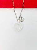 Quartz Necklace Natural Gemstone Stainless Steel Jewelry, Birthday Gifts, Personalized Customized Gifts, N5236