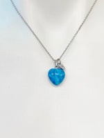 Apatite Necklace Natural Gemstone Jewelry, Birthday Gifts, Personalized Customized Gifts, N5239