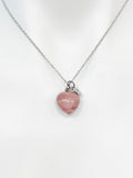 Natural Rhodochrosite Pendants Necklace, Natural Gemstone Jewelry, Birthday Gifts, Personalized Customized Gifts, N5242