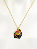 Sushi Charm Necklace, Birthday Gifts, Personalized Customized Gifts, N5251