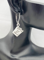 Silver Popcorn Earrings, N5224