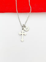 Cross Necklace Stainless Steel Jewelry, Birthday Gifts, Personalized Customized Gifts, N5232