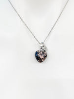 Rhodonite Necklace Natural Gemstone Jewelry, Birthday Gifts, Personalized Customized Gifts, N5238