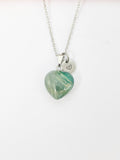 Fluorite Necklace Natural Gemstone Jewelry, Birthday Gifts, Personalized Customized Gifts, N5241