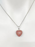 Natural Rhodochrosite Pendants Necklace, Natural Gemstone Jewelry, Birthday Gifts, Personalized Customized Gifts, N5242
