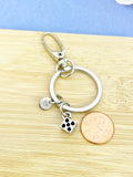 Dice Keychain God Luck Gifts, Personalize Customized Jewelry Gifts, N763A