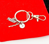 Drum Major Marching Band Keychain School Band Gift, Personalized Customized Jewelry Gifts, N1364A