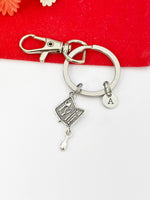 Manicure Tool Set Keychain Salon School Student Gifts, Personalized Customized Jewelry Gifts, N5282